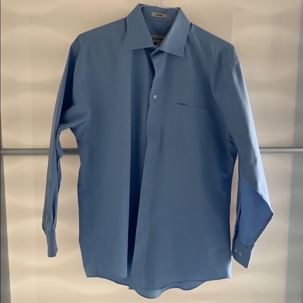 Blue dress shirt